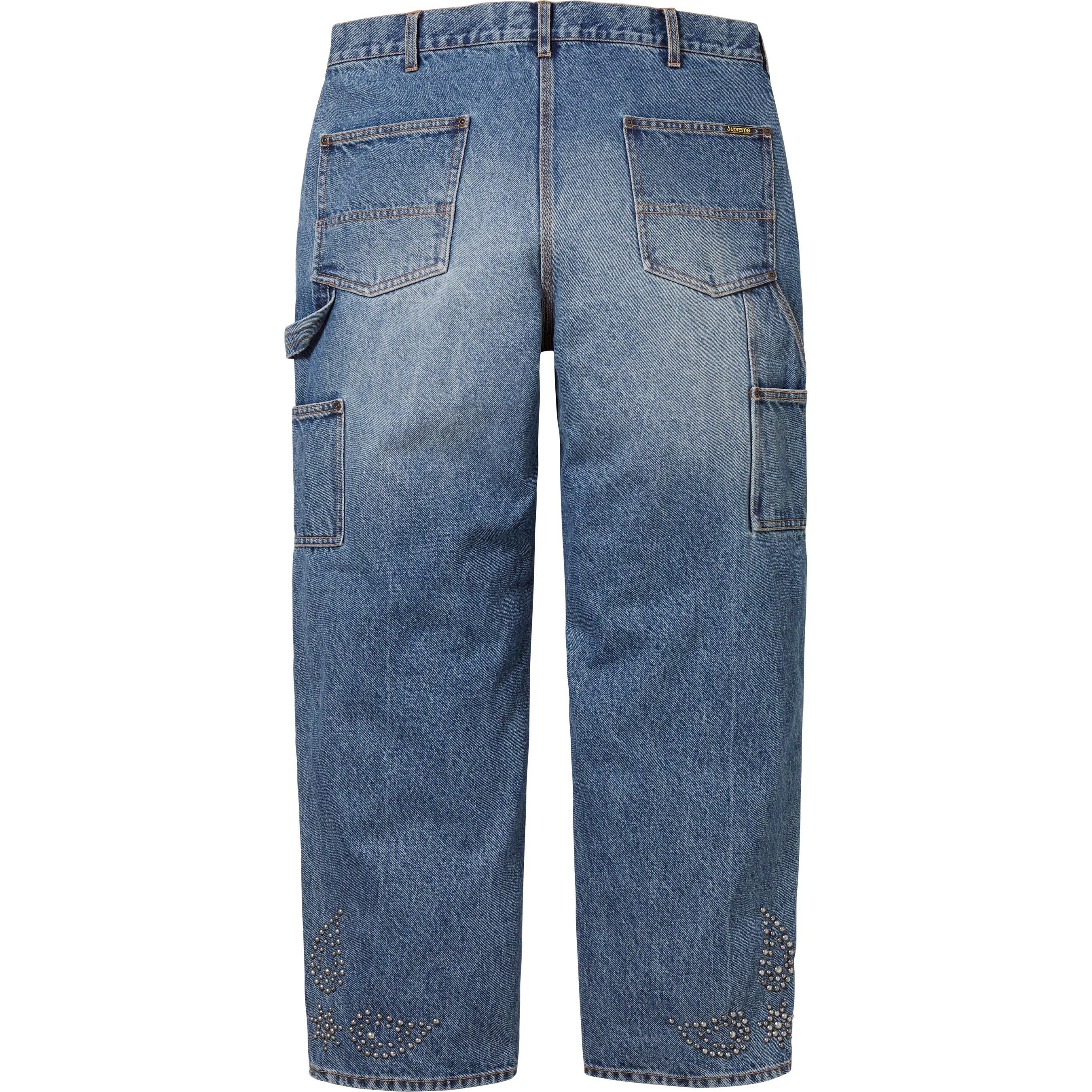 Paisley Studded Double Knee Painter Pant view 16